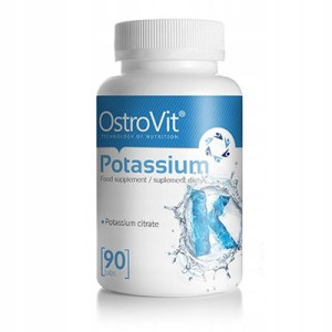 Ostrovit Potassium 90 Tabs. Serce Skurcze