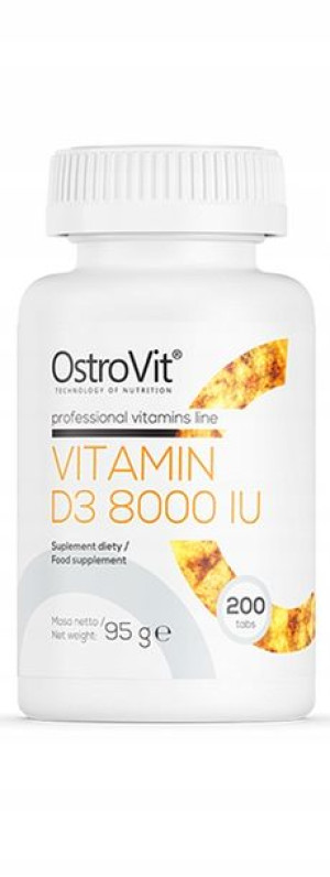Ostrovit Witamina D3 8000iu - 200tabl