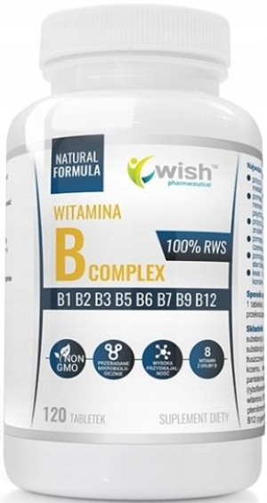 Wish Witamina B Complex - 120 Tabl