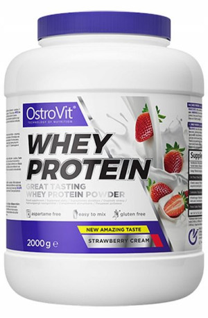 OSTROVIT WHEY PROTEIN 2000g strawberry cream
