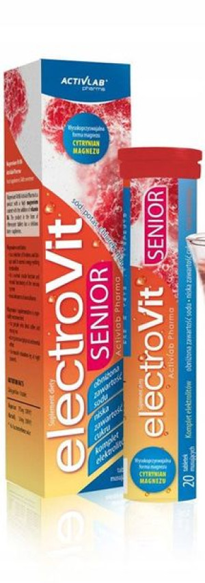 Activlab Pharma Electrovit Senior Tuba 20tabl Mali