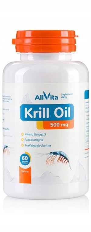 Allvita Olej Z Kryla 60kaps