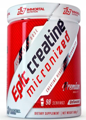 IMMORTAL EPIC CREATINE 500g Strawberry