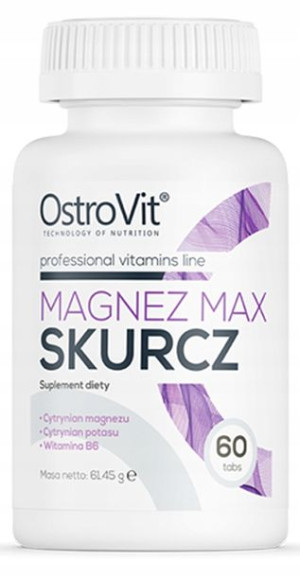 Ostrovit Magnez Max Skurcz 60 Tab.
