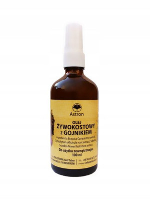 Astron Olej Żywokostowy Z Gojnikiem - 100ml