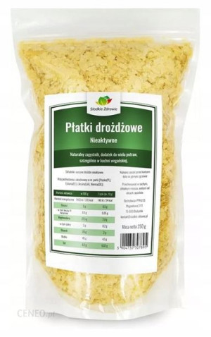 SŁODKIE ZDROWIE PŁATKI DROŻDŻOWE nieaktywne-250g