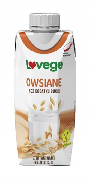 Sante Napój Lovege Owsiany B/cukru 330ml