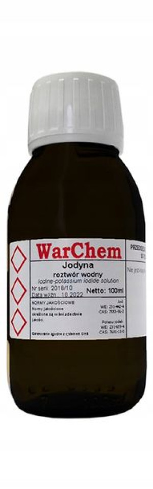 Warchem Jodyna Roztwor Wodny Płyn Lugola - 100ml