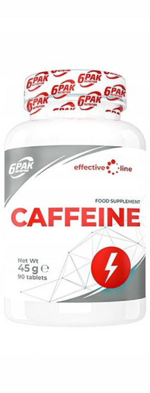 6PAK CAFFEINE 90tabl