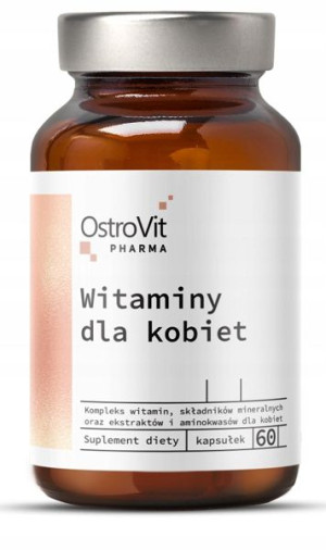 Ostrovit Pharma Witaminy Dla Kobiet 60kaps