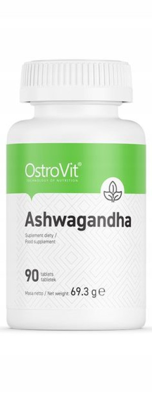 Ostrovit Ashwagandha 90 Tab. Na Stres I Nerwy