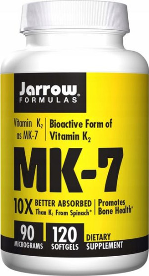 JARROW FORMULAS VITAMIN K2 MK-7 90mcg -120 softgel
