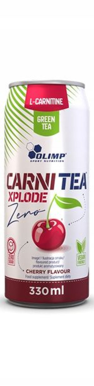 OLIMP CARNI TEA XPLODE ZERO 330ml wiśnia