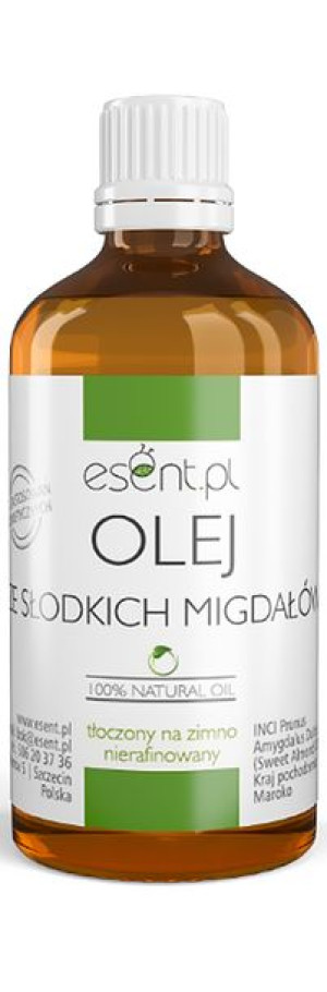 ESENT OLEJ ZE SŁODKICH MIGDAŁÓW nierafinow. 100ml