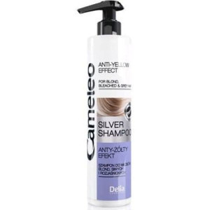 Cameleo Silver Anti Yellow Effect, szampon neutralizujący żółtawe odcienie,