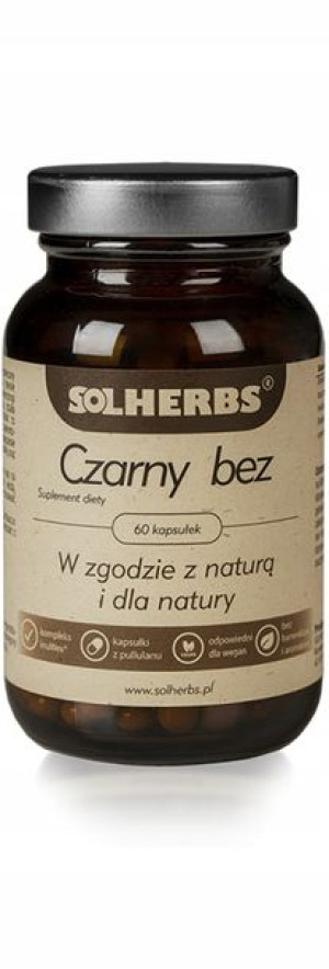 Solherbs Czarny Bez 60kaps