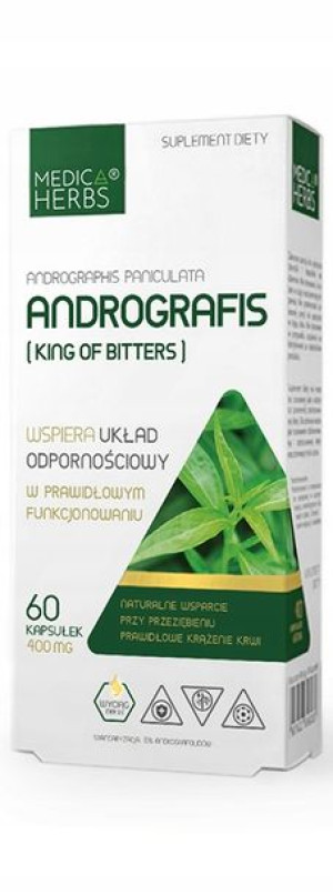 MEDICA HERBS ANDROGRAFIS (King of bitters) 60kaps
