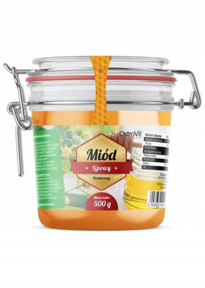 Ostrovit Miód Lipowy 500 G Naturalny Miód