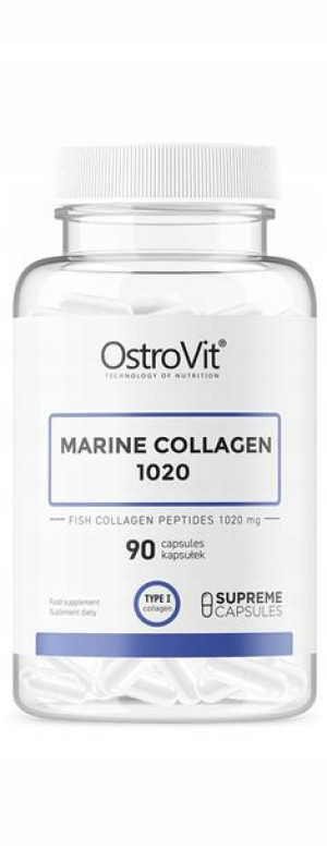 Ostrovit Supreme Marine Collagen 1020mg - 90kaps