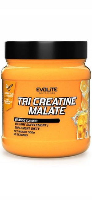 Evolite Tri Creatine Malate 300g Orange