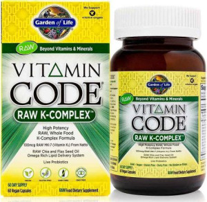 Garden Of Life Vitamin Code Raw K-complex-60kaps