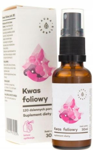 AURA WITAMINA B9 kwas foliowy 30ml aerozol