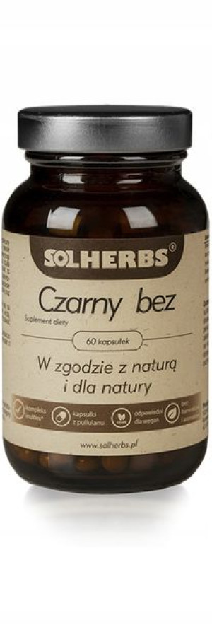 Solherbs Czarny Bez 60kaps
