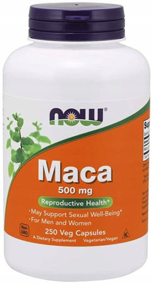 NOW MACA 500 mg - 250 kaps