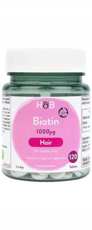 Holland-barrett Biotin 1000mcg - 120tabl