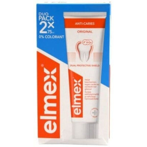 Elmex Anti-Caries, pasta do zębów, 2 x 75 ml