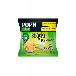 Sante Pop'n Chrup Snacki Popcornowe Ziel.ceb.-35g