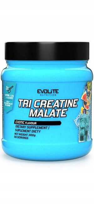 Evolite Tri Creatine Malate 300g Exotic
