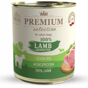 POKUSA KARMA MOKRA PREM. SEL. 100% jagnięcina-800g