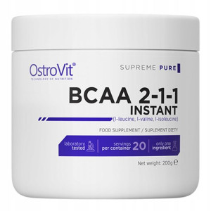 OSTROVIT SUPREME PURE BCAA 2-1-1 200g instant