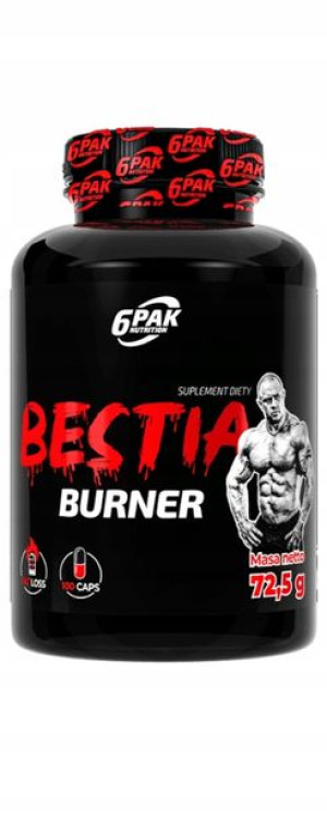 6pak Bestia Burner 100kaps