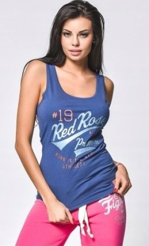 Olimp Lady's Tank Top Premium Blue Xs
