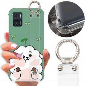 Etui ANTISHOCK PASEK do MOTOROLA E22 Urocze Wzory
