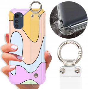 Etui ANTISHOCK PASEK do MOTOROLA E32s Modne Wzory