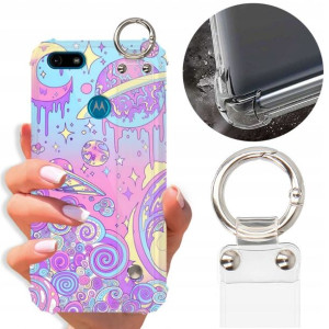 Etui Antishock Pasek Do MOTOROLA E6 PLAY Top Wzory