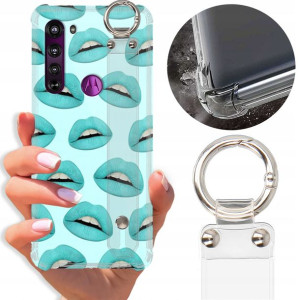 Etui Antishock Pasek do MOTOROLA EDGE Letnie Wzory