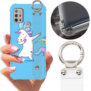 Etui Antishock Pasek do MOTOROLA G10 Bajki Wzory