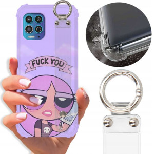Etui Antishock Pasek do MOTOROLA G100 Bajki Wzory