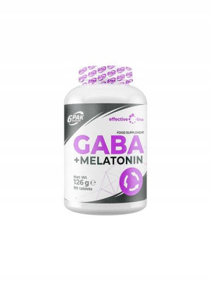 6pak Gaba+melatonin 90tabl