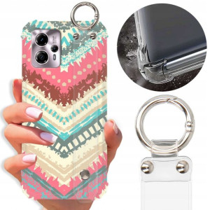 Etui Antishock Pasek Do MOTOROLA G23 Modne Wzory