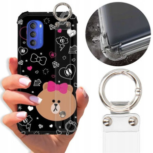 Etui Antishock Pasek do MOTOROLA G51 5G Top Wzory