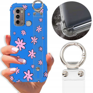Etui Antishock Pasek do MOTOROLA G60 4G Case Wzory