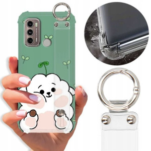 Etui Antishock Pasek do MOTOROLA G60 Słodkie Wzory