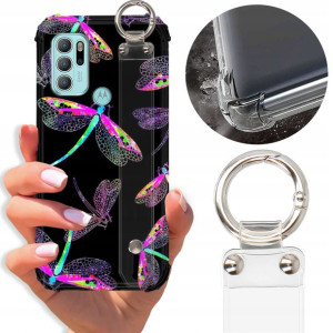 Etui Antishock Pasek do MOTOROLA G60S Letnie Wzory