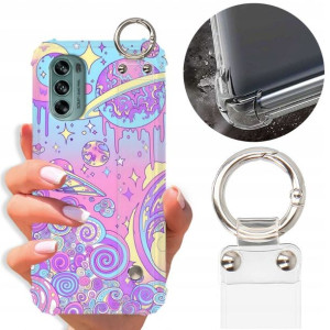Etui Antishock Pasek Do MOTOROLA G62 5G Top Wzory