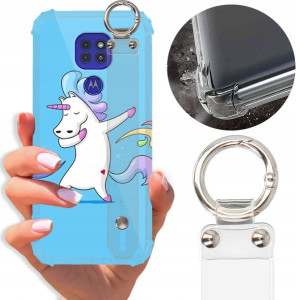 Etui Antishock Pasek do MOTOROLA G9 Bajki Wzory